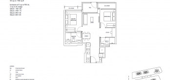 the continuum condo 2 study bedroom floorplan