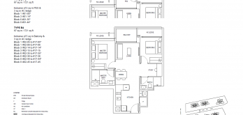 the continuum condo 2 study bedroom floorplan