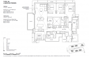 the continuum condo 4 bedroom premier floorplan