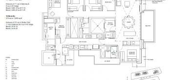 the continuum condo 5 bedroom floorplan